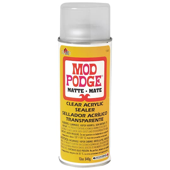 Mod Podge Clear Acrylic Sealer Matte